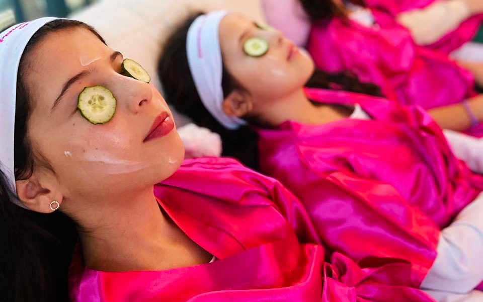 Spa Infantil — momento zen com pepinos